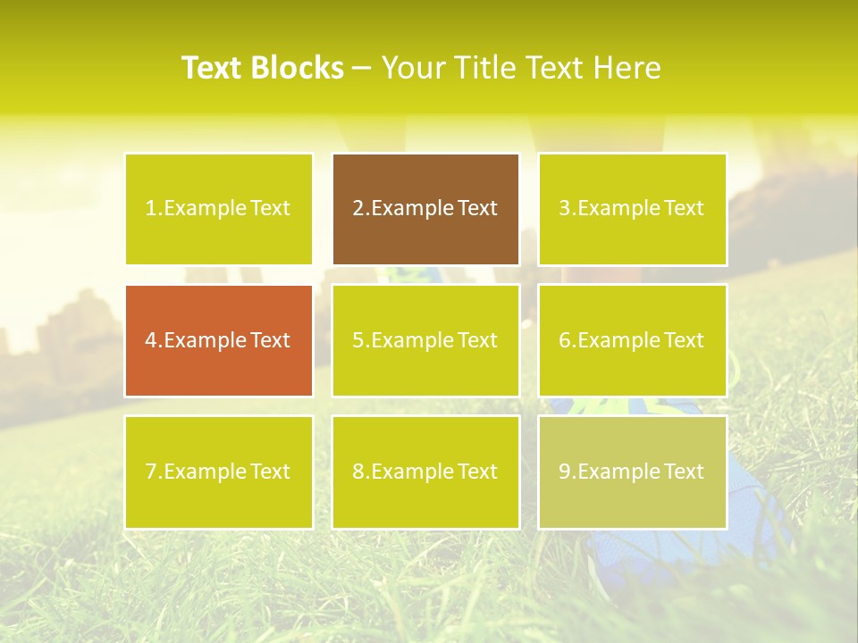 Healthy Girl Sportswear PowerPoint Template