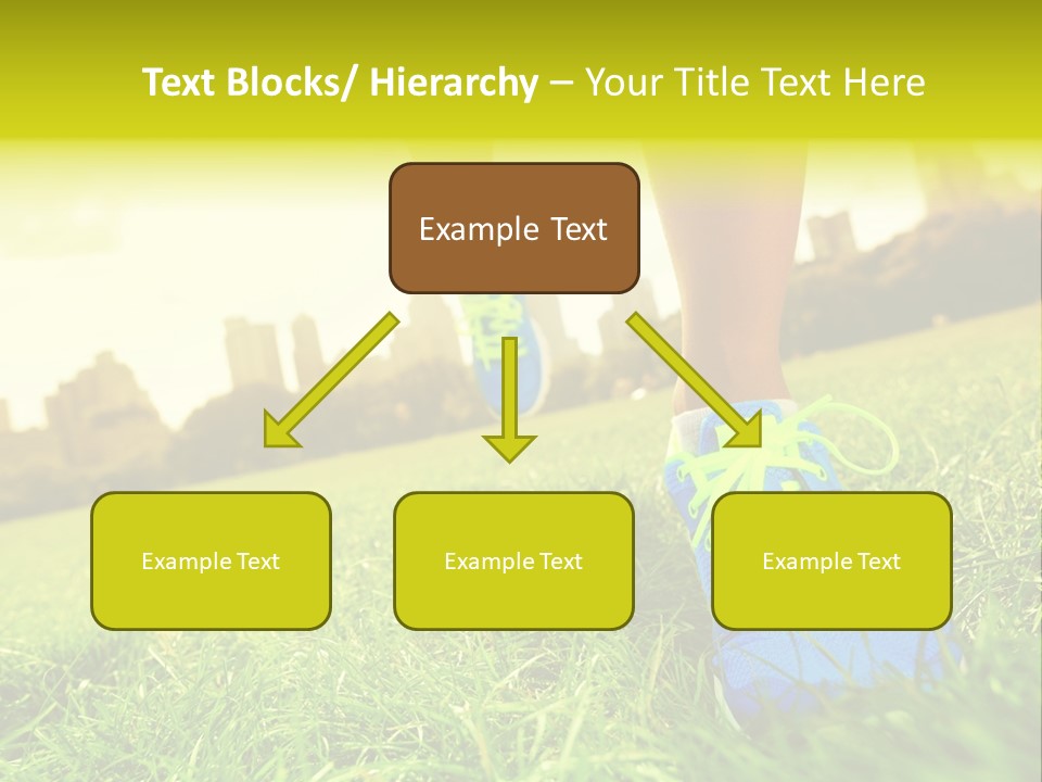 Healthy Girl Sportswear PowerPoint Template