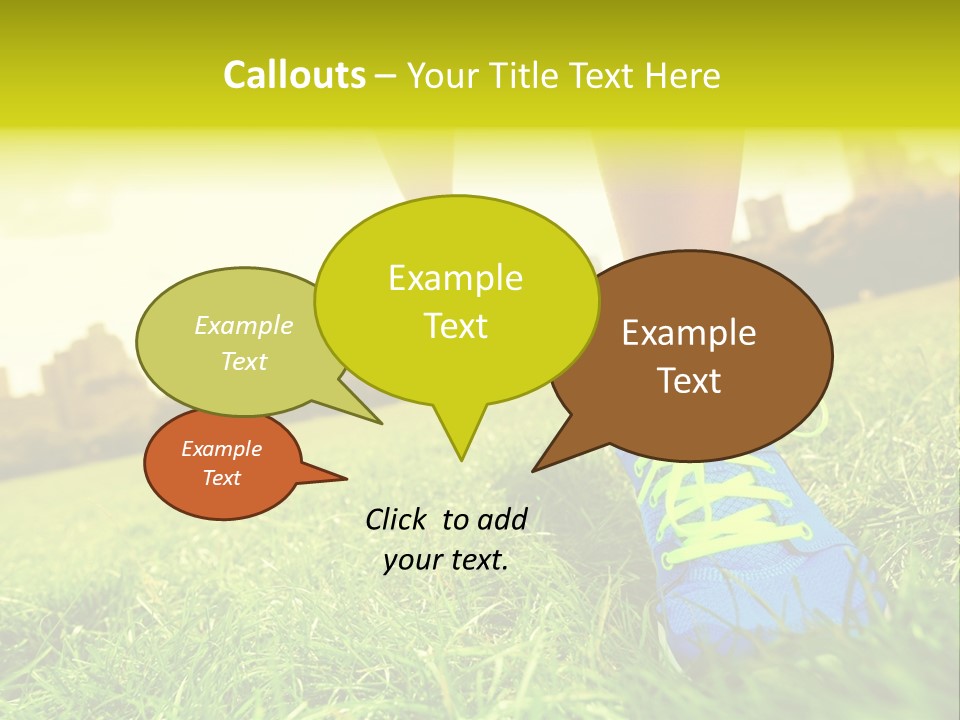 Healthy Girl Sportswear PowerPoint Template