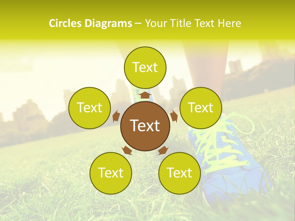 Healthy Girl Sportswear PowerPoint Template