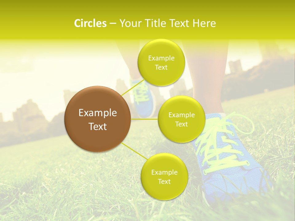 Healthy Girl Sportswear PowerPoint Template