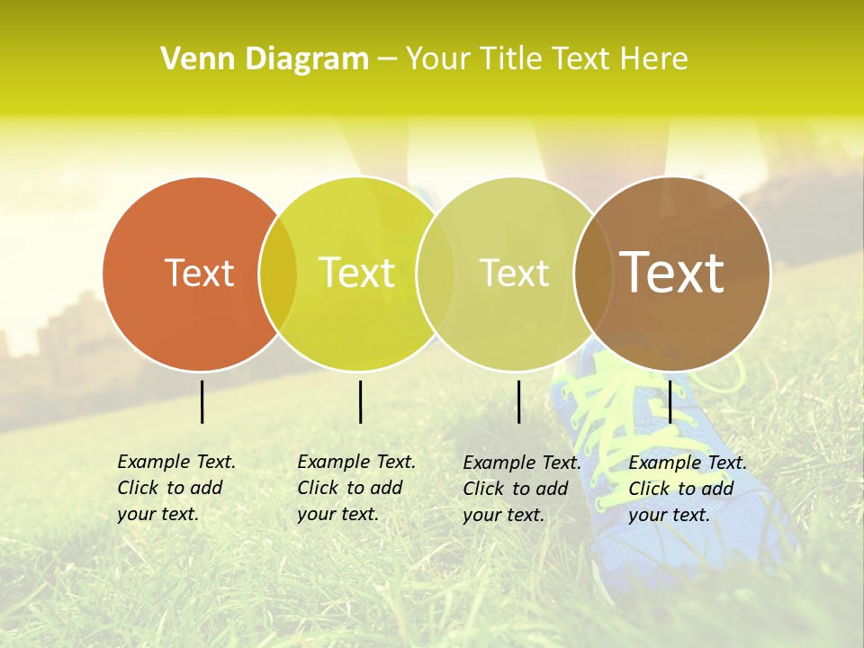 Healthy Girl Sportswear PowerPoint Template