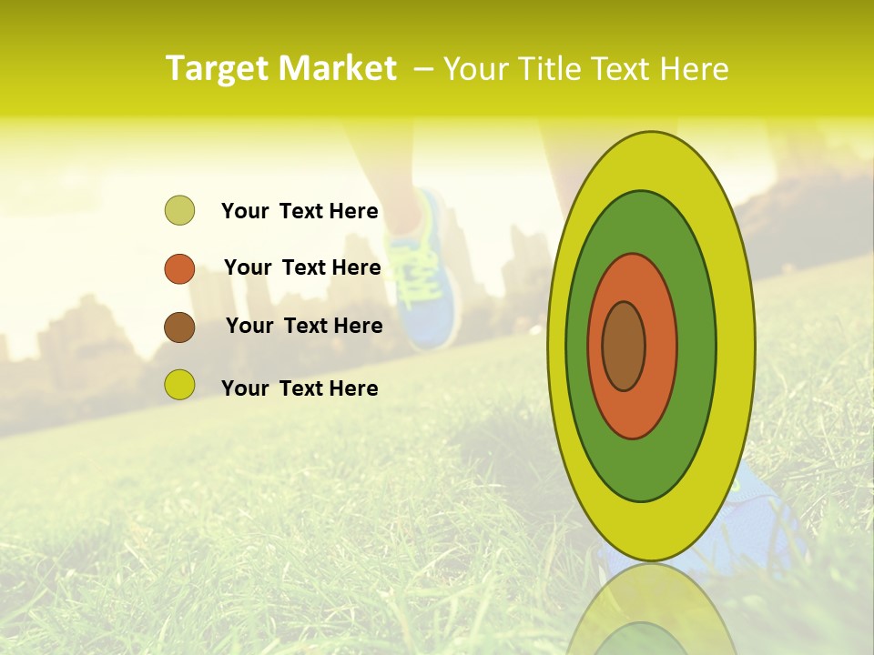 Healthy Girl Sportswear PowerPoint Template