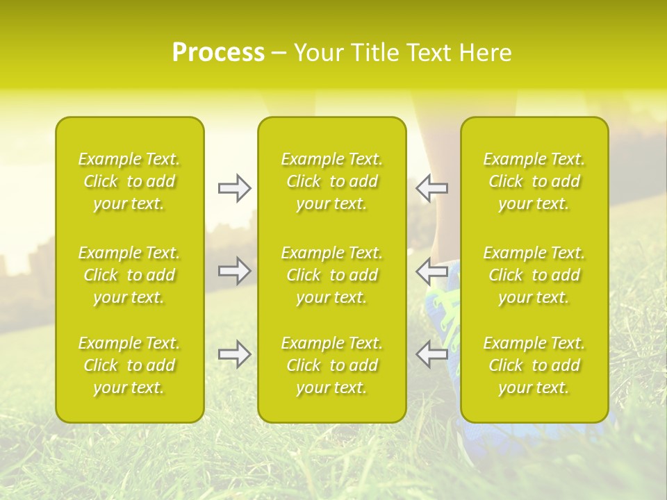 Healthy Girl Sportswear PowerPoint Template