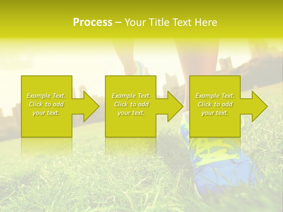 Healthy Girl Sportswear PowerPoint Template