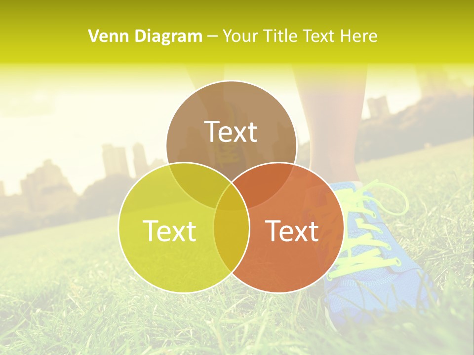 Healthy Girl Sportswear PowerPoint Template