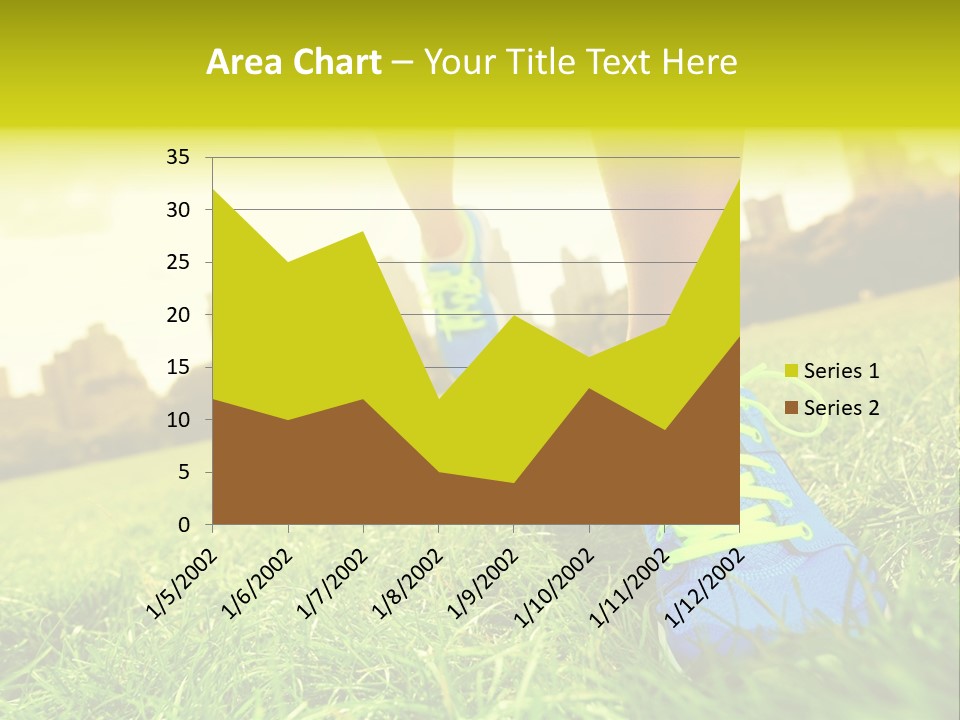Healthy Girl Sportswear PowerPoint Template