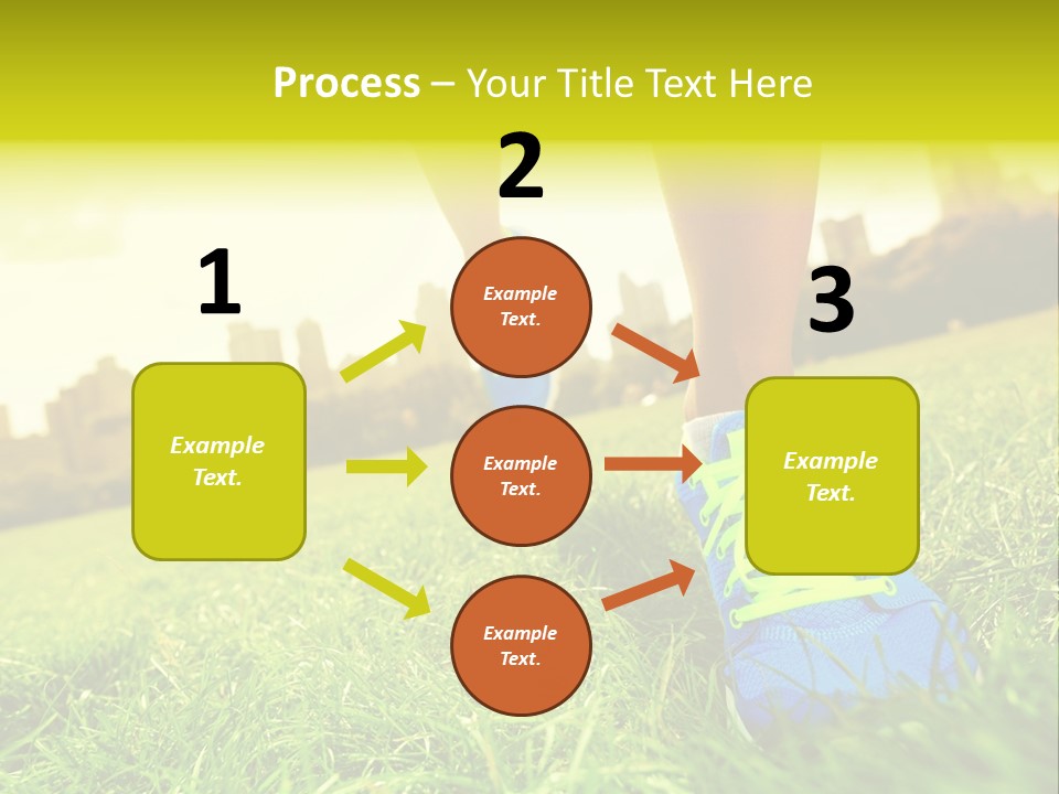 Healthy Girl Sportswear PowerPoint Template