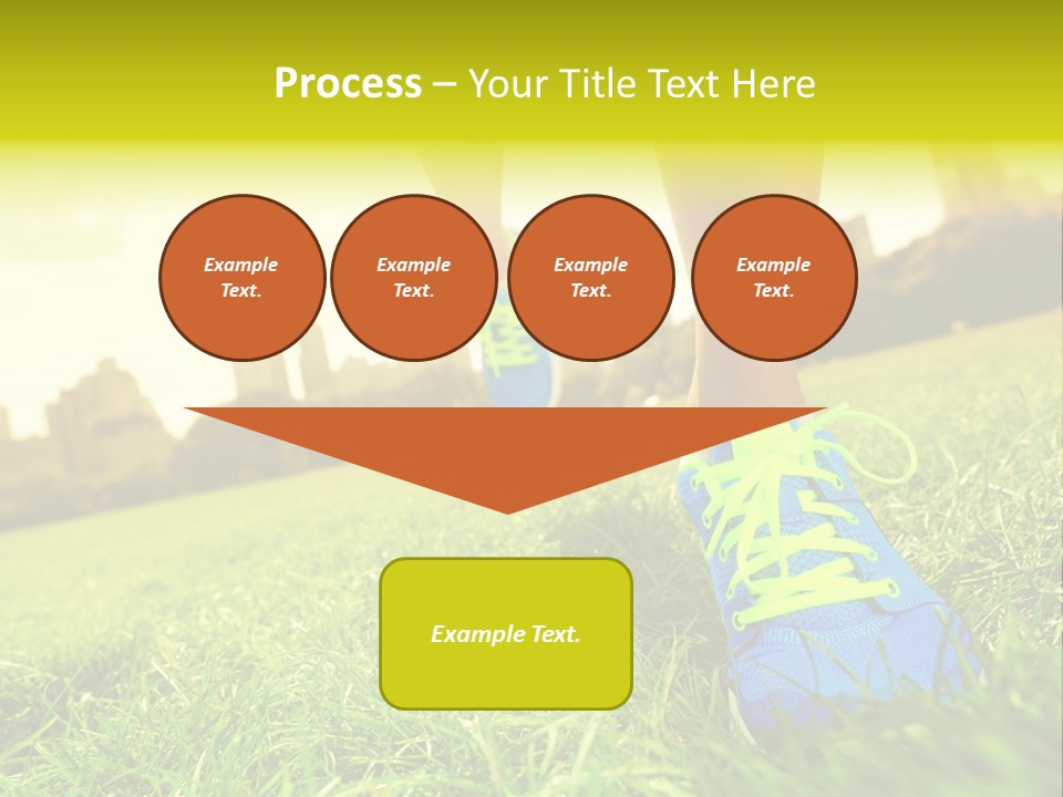 Healthy Girl Sportswear PowerPoint Template