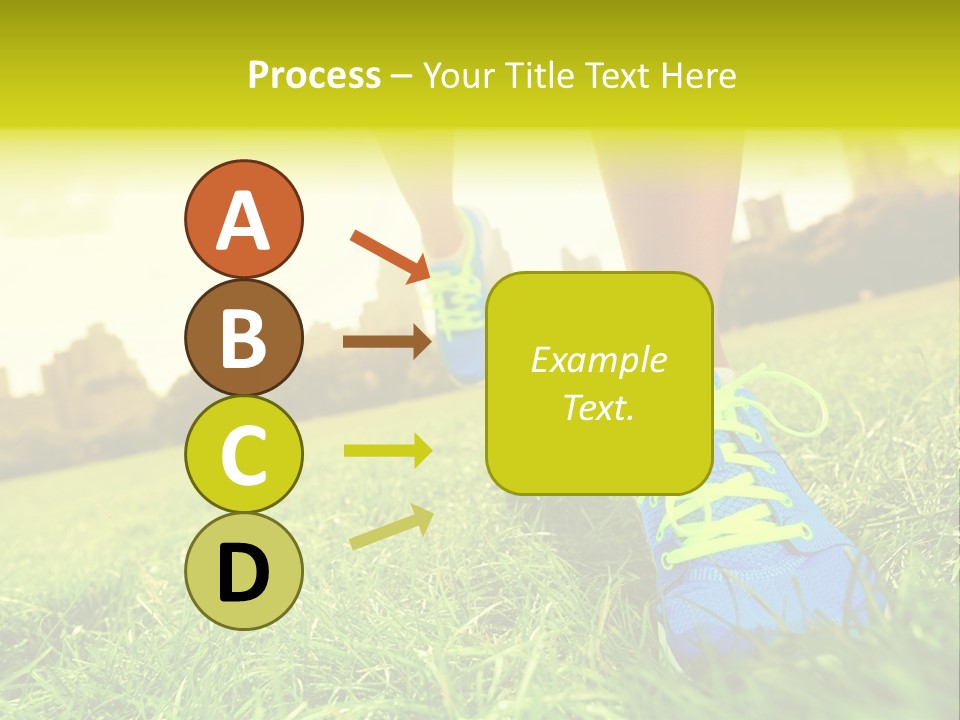 Healthy Girl Sportswear PowerPoint Template