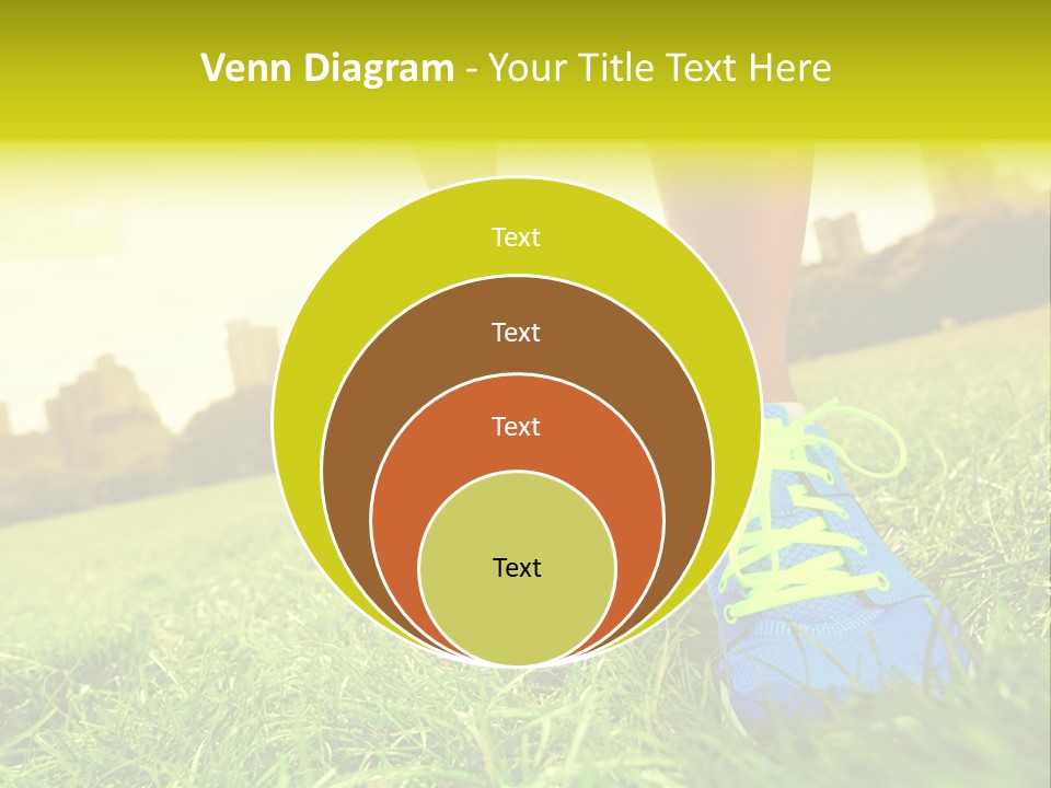 Healthy Girl Sportswear PowerPoint Template