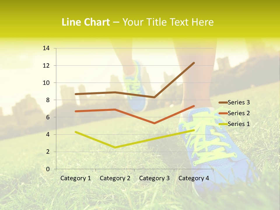 Healthy Girl Sportswear PowerPoint Template