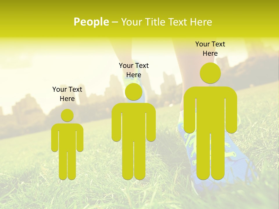 Healthy Girl Sportswear PowerPoint Template