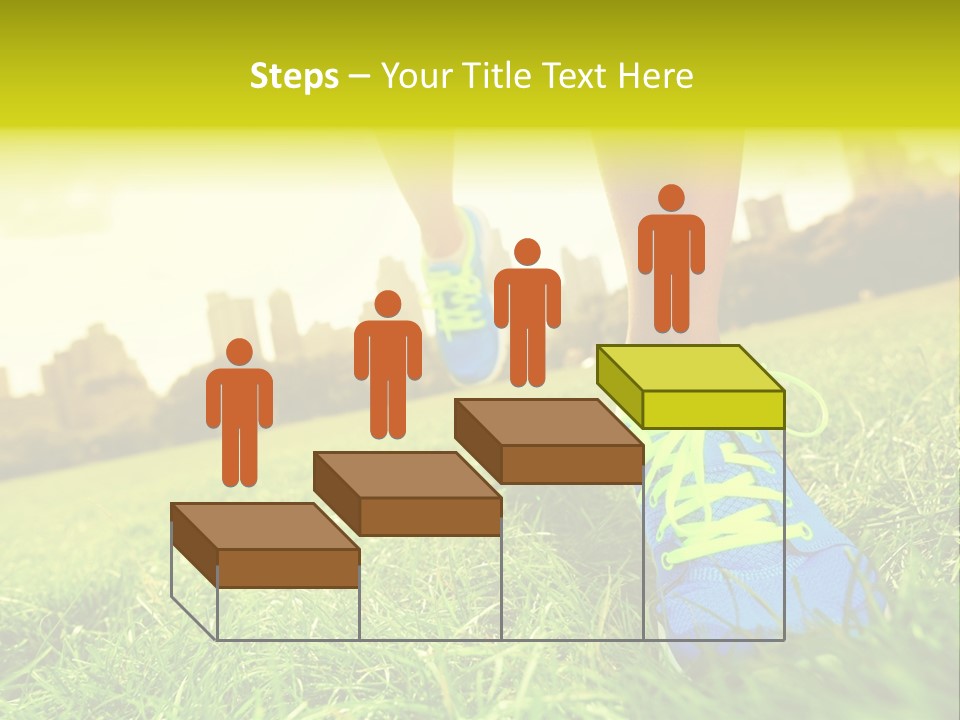 Healthy Girl Sportswear PowerPoint Template