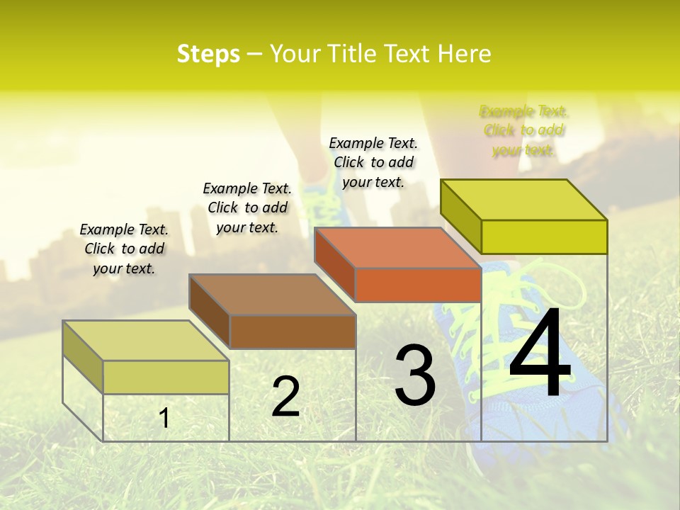 Healthy Girl Sportswear PowerPoint Template