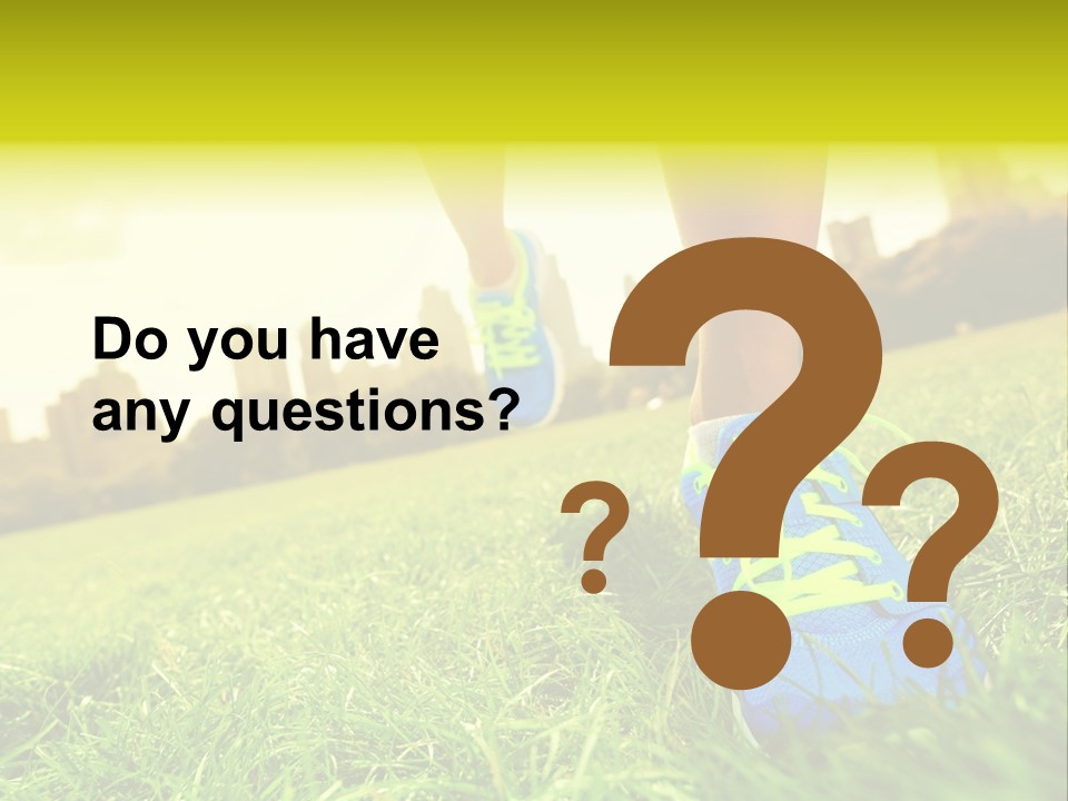 Healthy Girl Sportswear PowerPoint Template