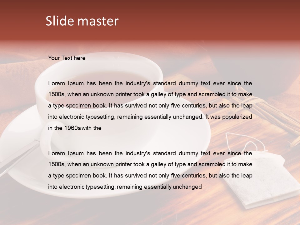 Horizontal Nutritious Hot PowerPoint Template