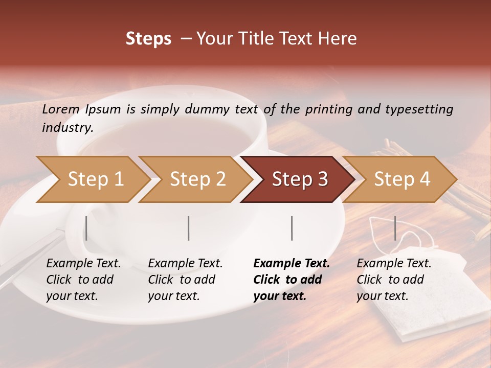 Horizontal Nutritious Hot PowerPoint Template