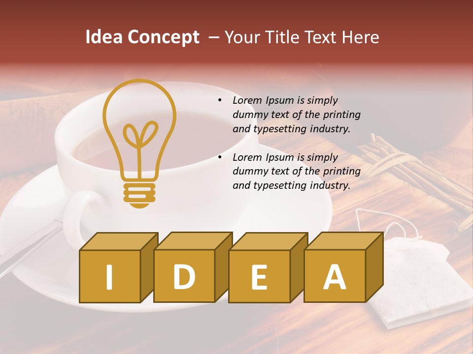 Horizontal Nutritious Hot PowerPoint Template