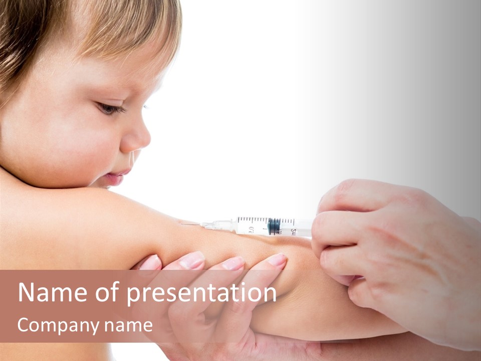 Nurse Studio Baby PowerPoint Template