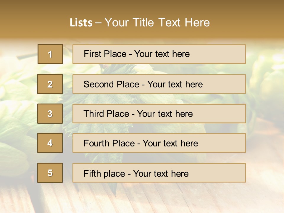 Seasoning World Branch PowerPoint Template