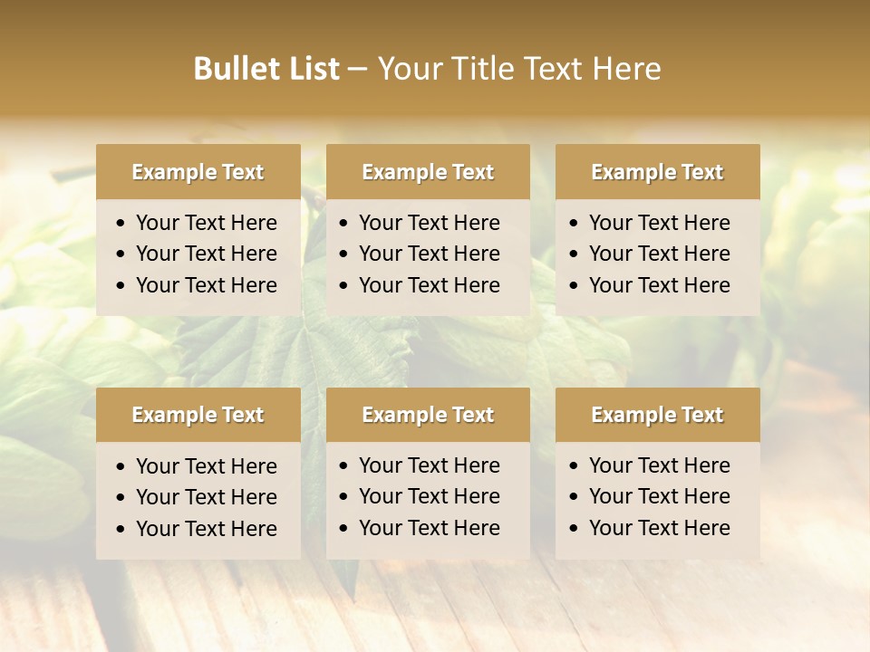 Seasoning World Branch PowerPoint Template