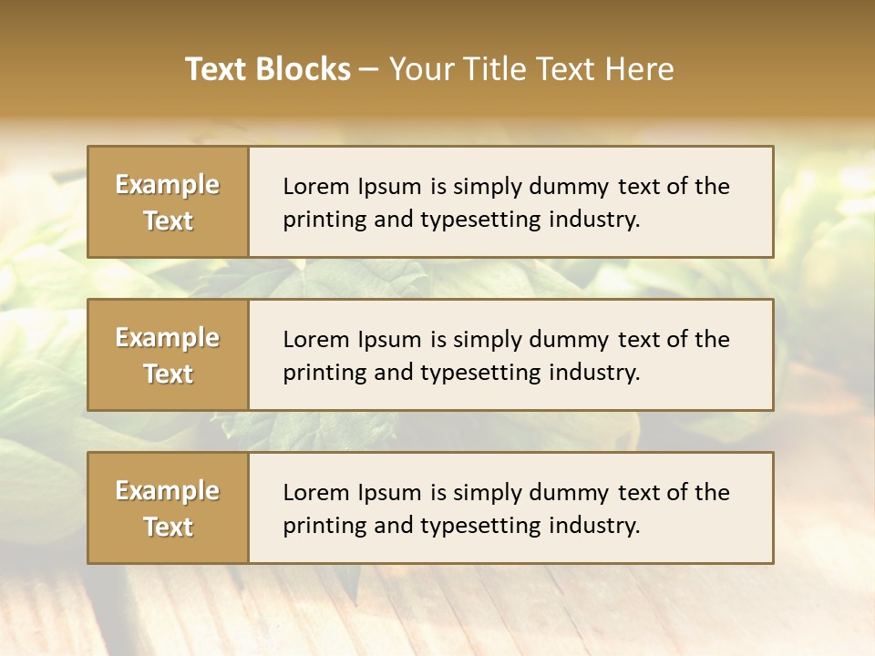 Seasoning World Branch PowerPoint Template