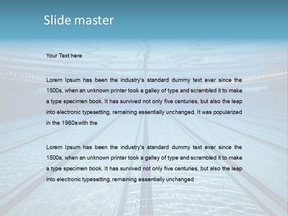 Clothing Caucasian Lying PowerPoint Template