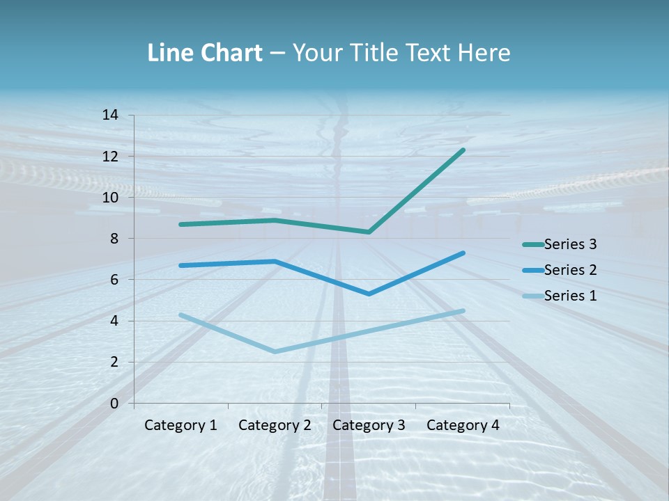 Clothing Caucasian Lying PowerPoint Template