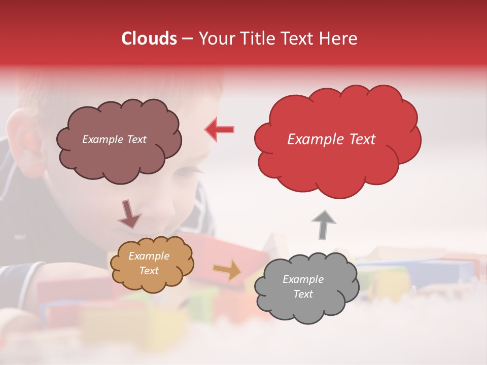 Plant Power Sky PowerPoint Template