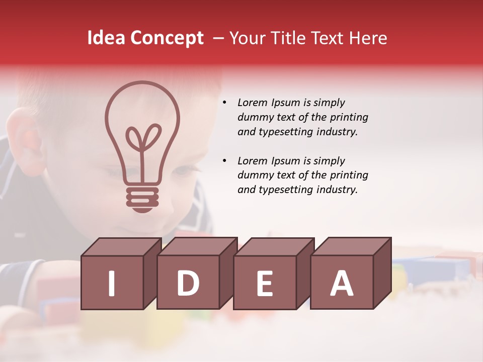 Plant Power Sky PowerPoint Template