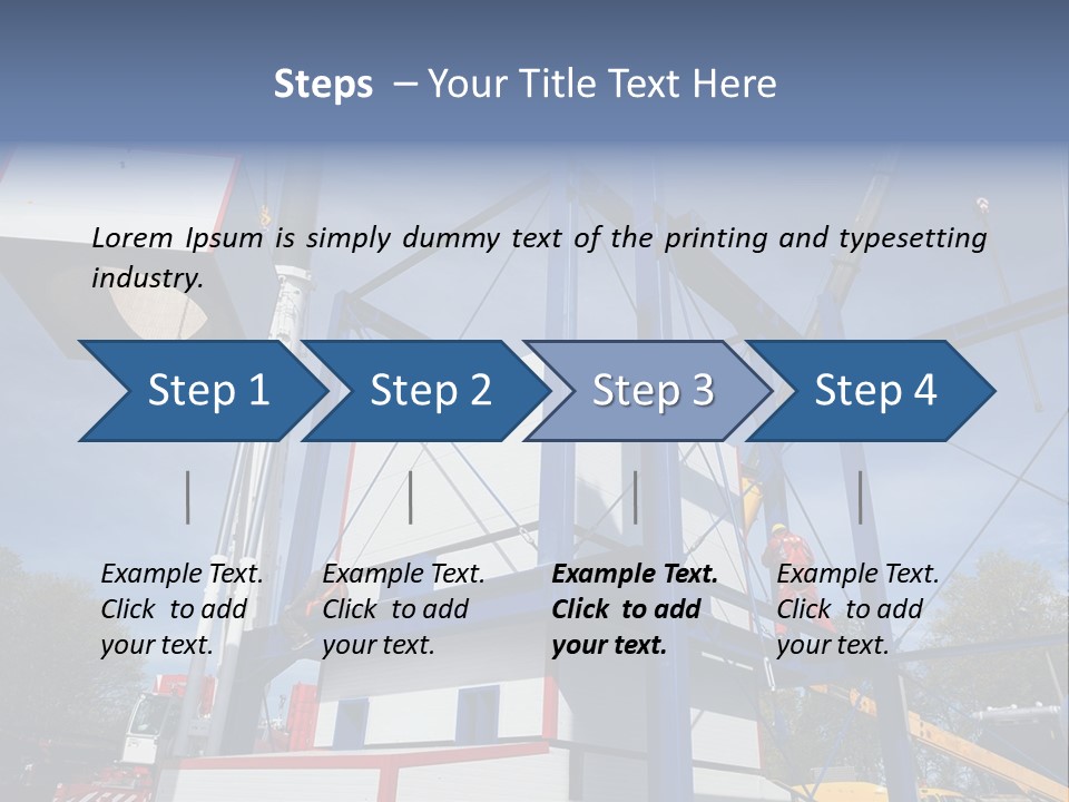Plant Power Sky PowerPoint Template