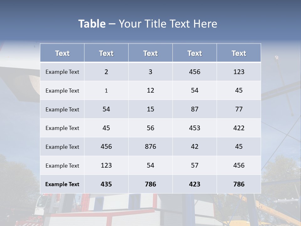 Plant Power Sky PowerPoint Template