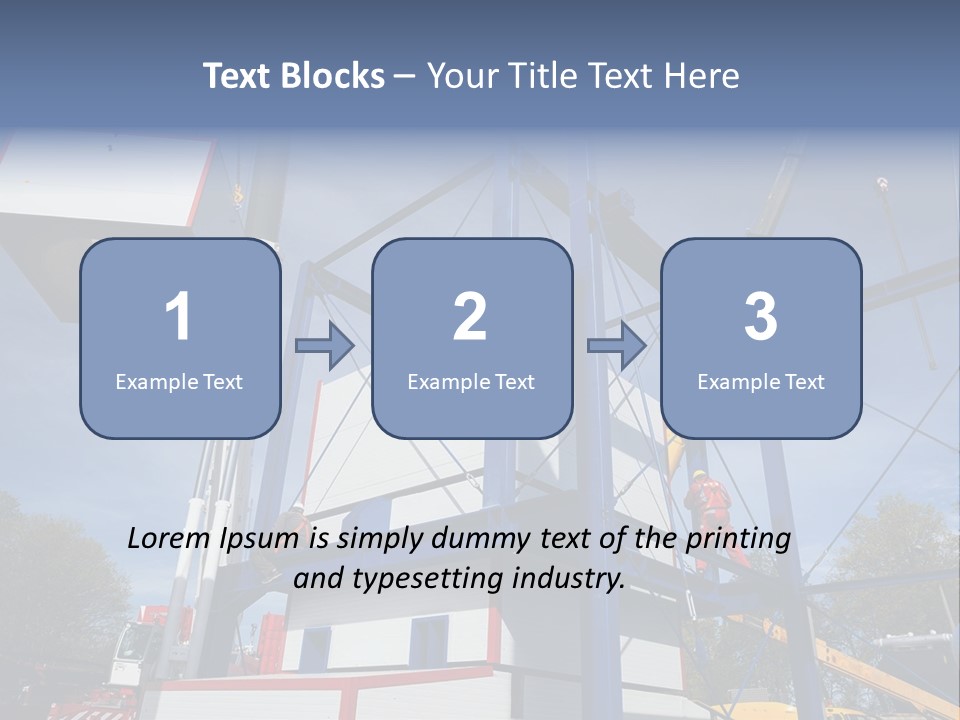 Plant Power Sky PowerPoint Template