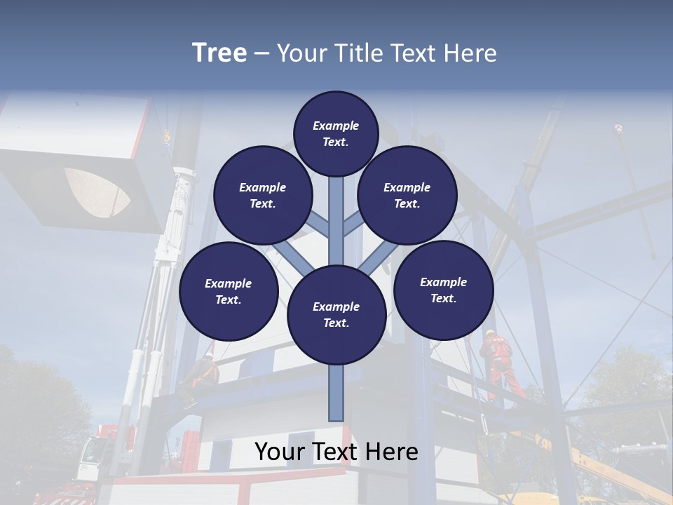 Plant Power Sky PowerPoint Template