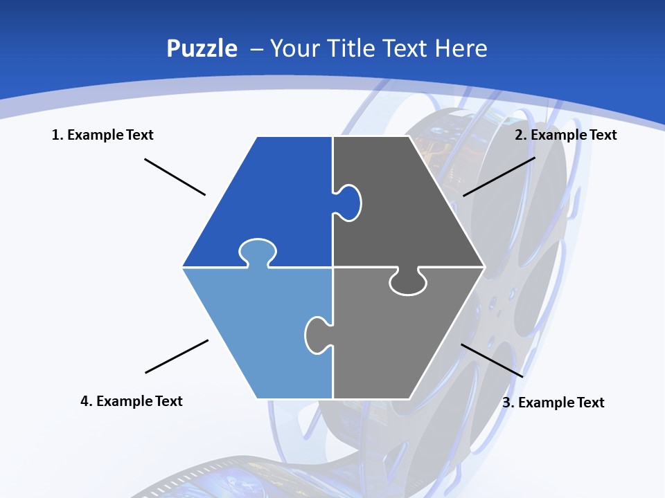 Reel Symbol Video PowerPoint Template