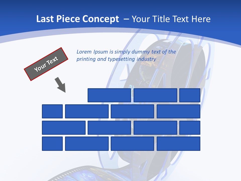 Reel Symbol Video PowerPoint Template