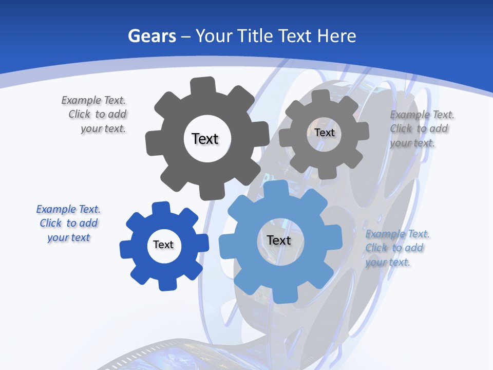 Reel Symbol Video PowerPoint Template
