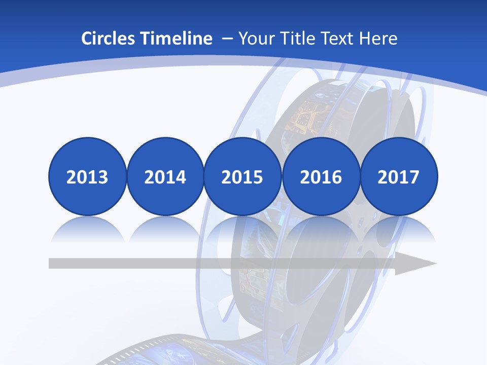 Reel Symbol Video PowerPoint Template