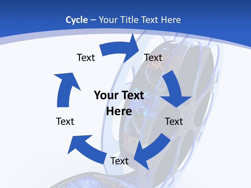 Reel Symbol Video PowerPoint Template