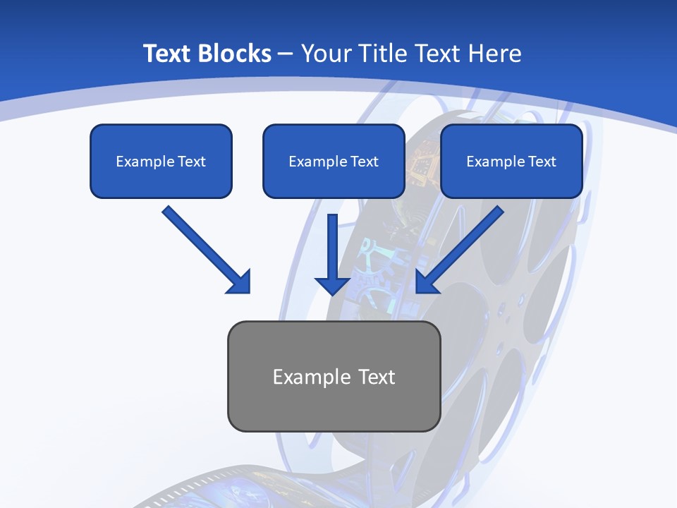 Reel Symbol Video PowerPoint Template