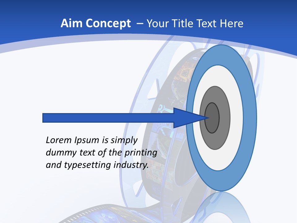 Reel Symbol Video PowerPoint Template