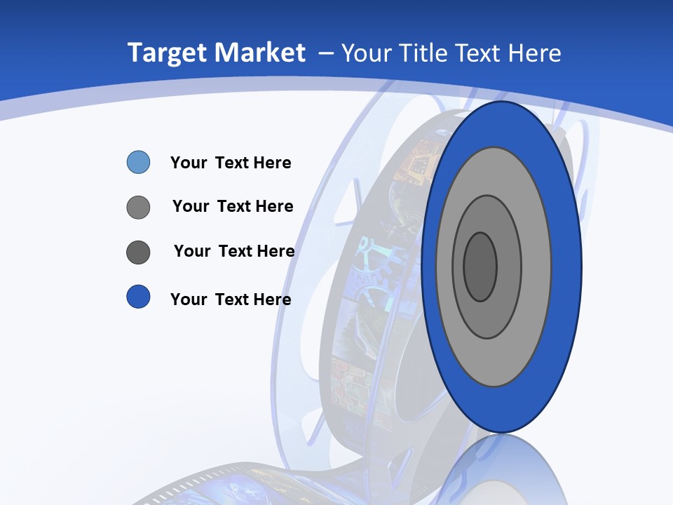 Reel Symbol Video PowerPoint Template