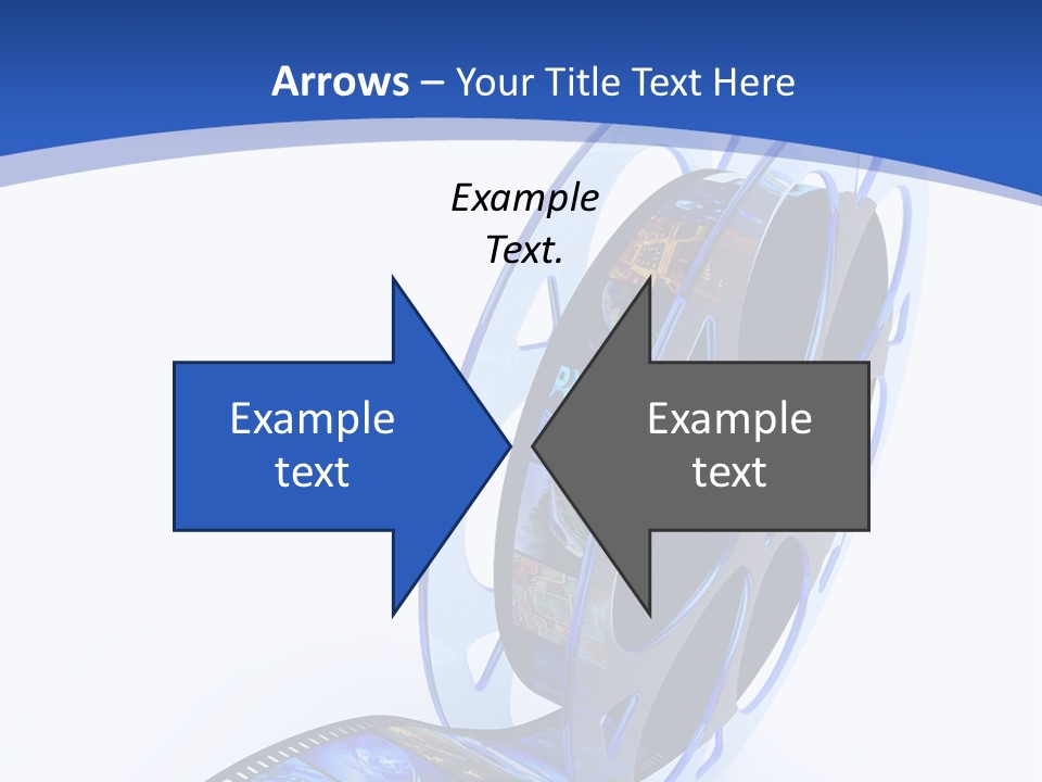 Reel Symbol Video PowerPoint Template