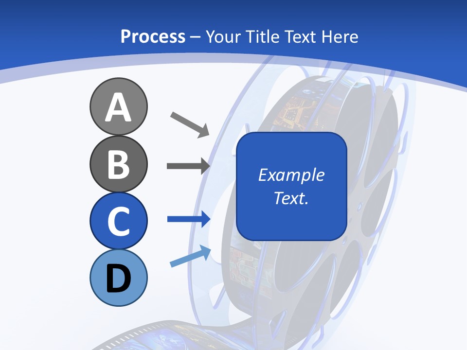 Reel Symbol Video PowerPoint Template