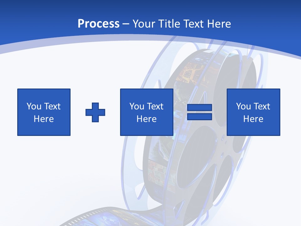 Reel Symbol Video PowerPoint Template