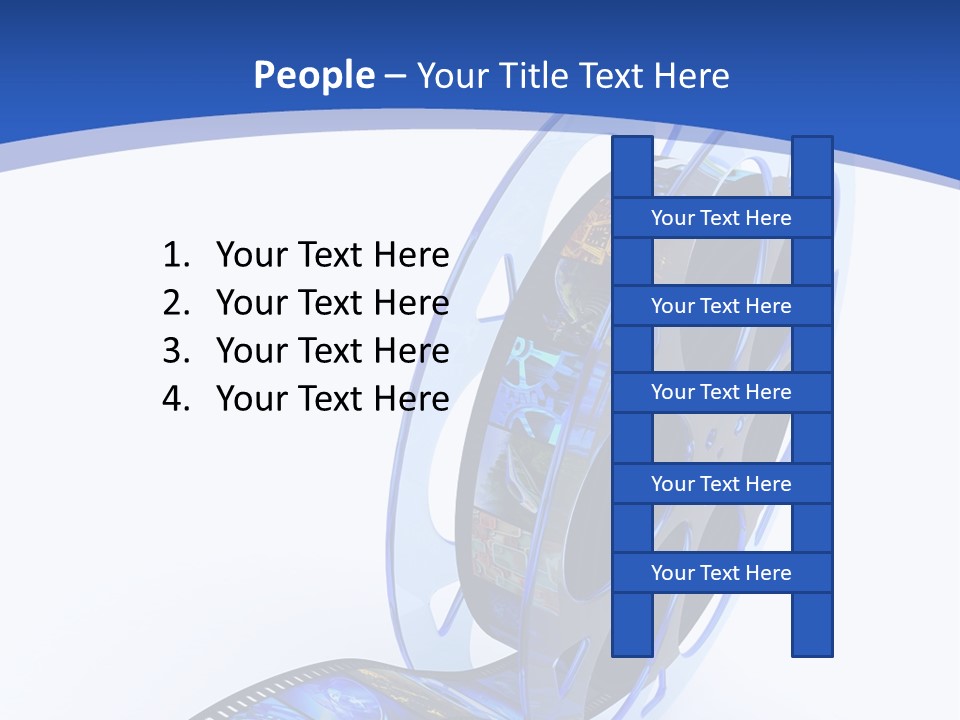 Reel Symbol Video PowerPoint Template