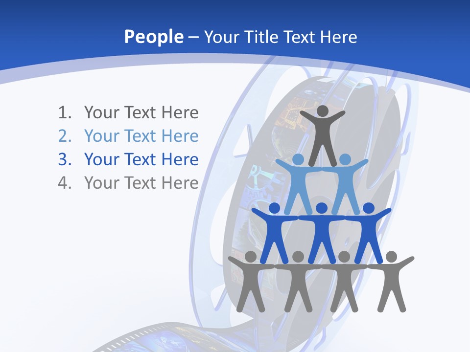 Reel Symbol Video PowerPoint Template