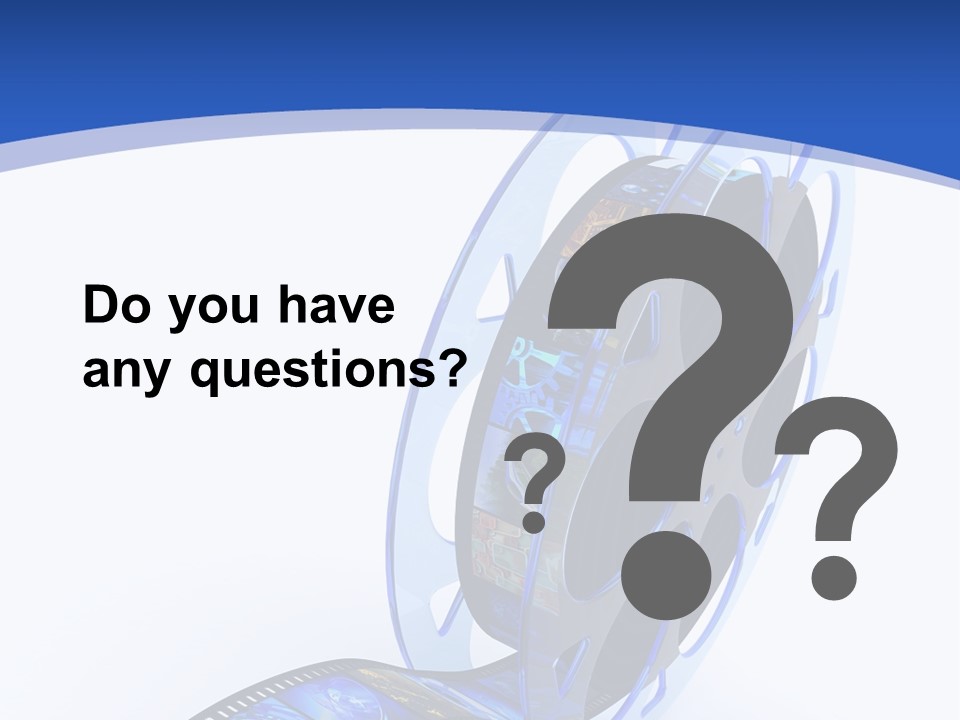 Reel Symbol Video PowerPoint Template