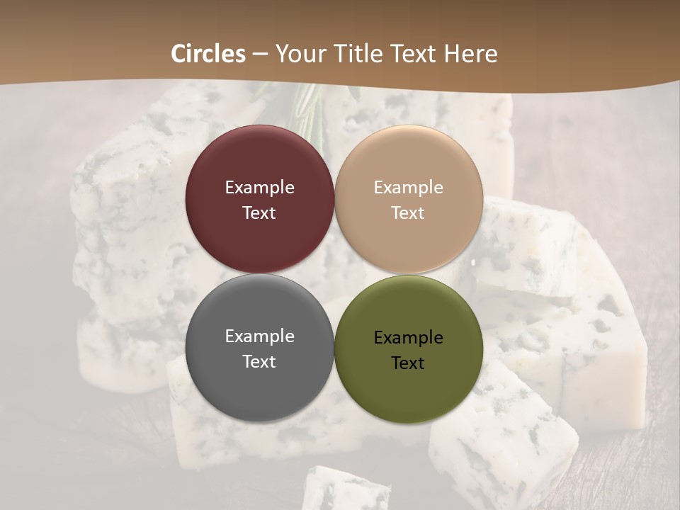 Cheese Gourmet Slice PowerPoint Template